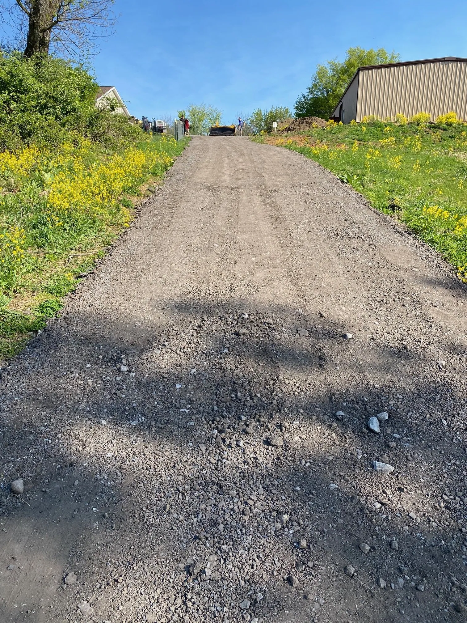 Large-scale asphalt paving project in South-Central PA